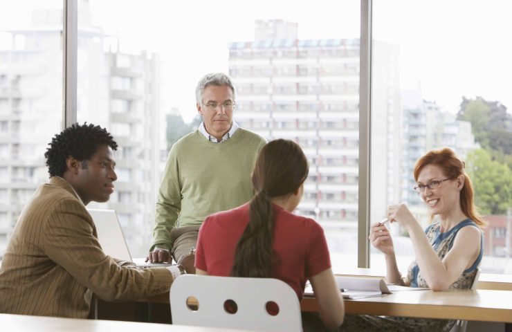 Gesprek met directie over stoppen met roken hulp